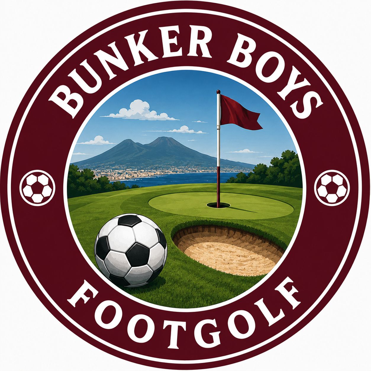Logo Bunker Boys FootGolf